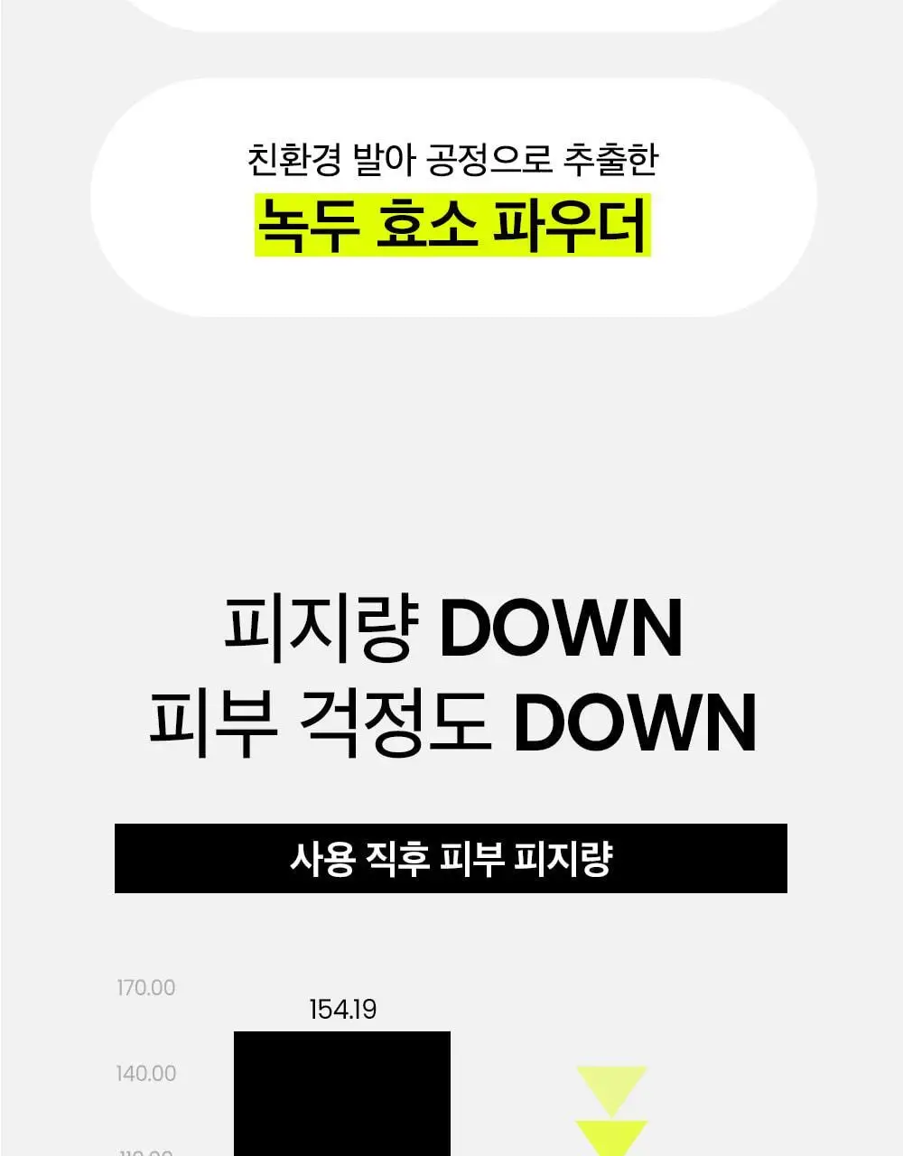 [3분모공손절] 비플레인 녹두 모공 클레이팩 80ml (12mlx2매 증정) 상세페이지 20